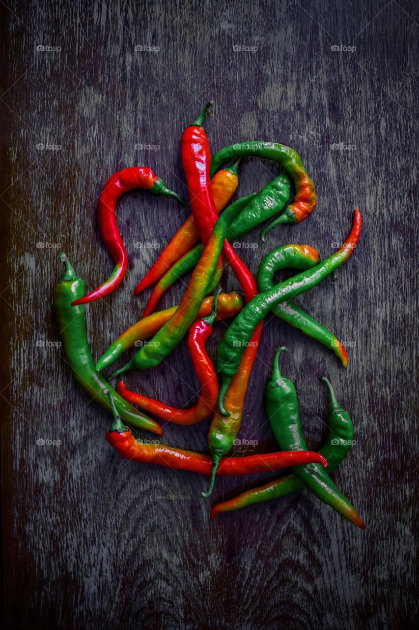 preparing the dishes