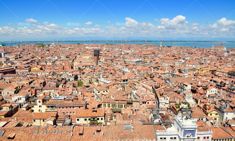 Venice roof top view 