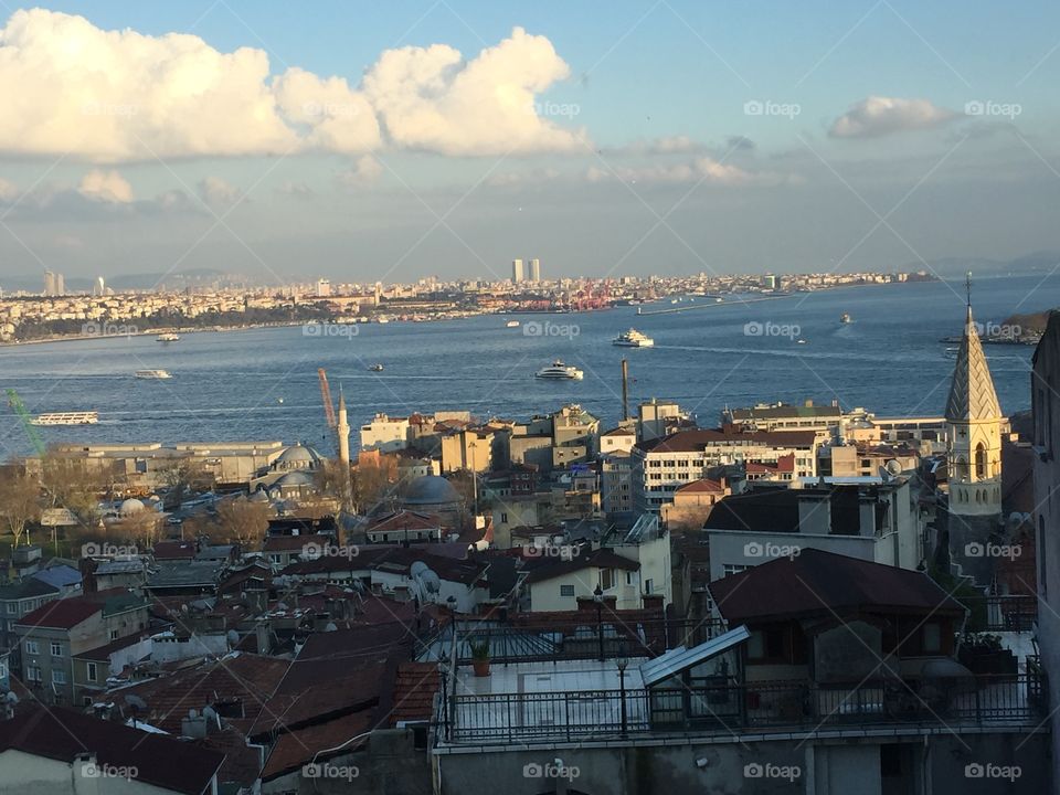 Istanbul skyline 