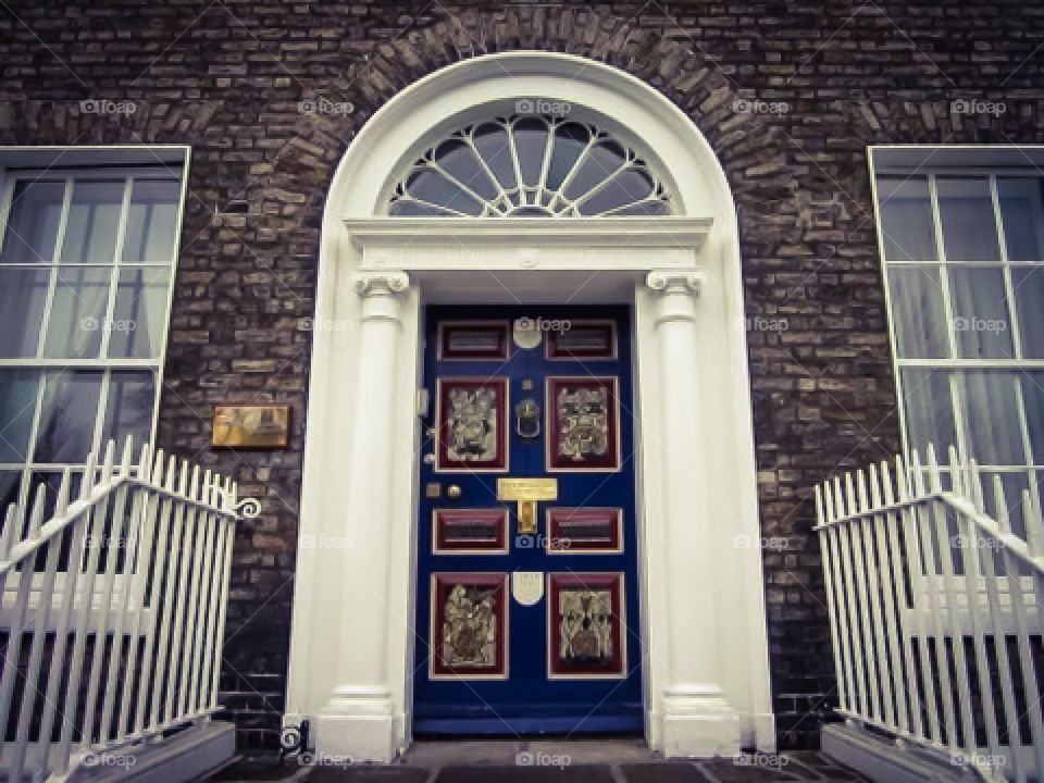 Beautiful door in Dublin