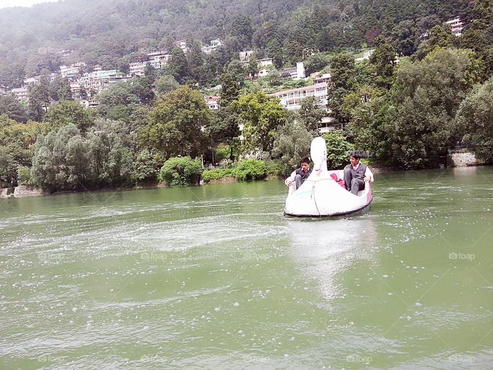 Boating in Manali