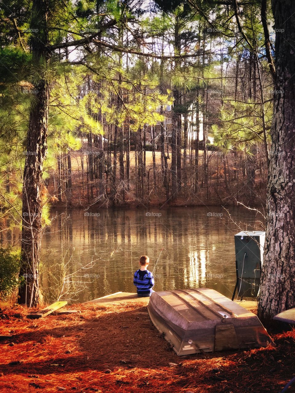 Fishing for Serenity - Color