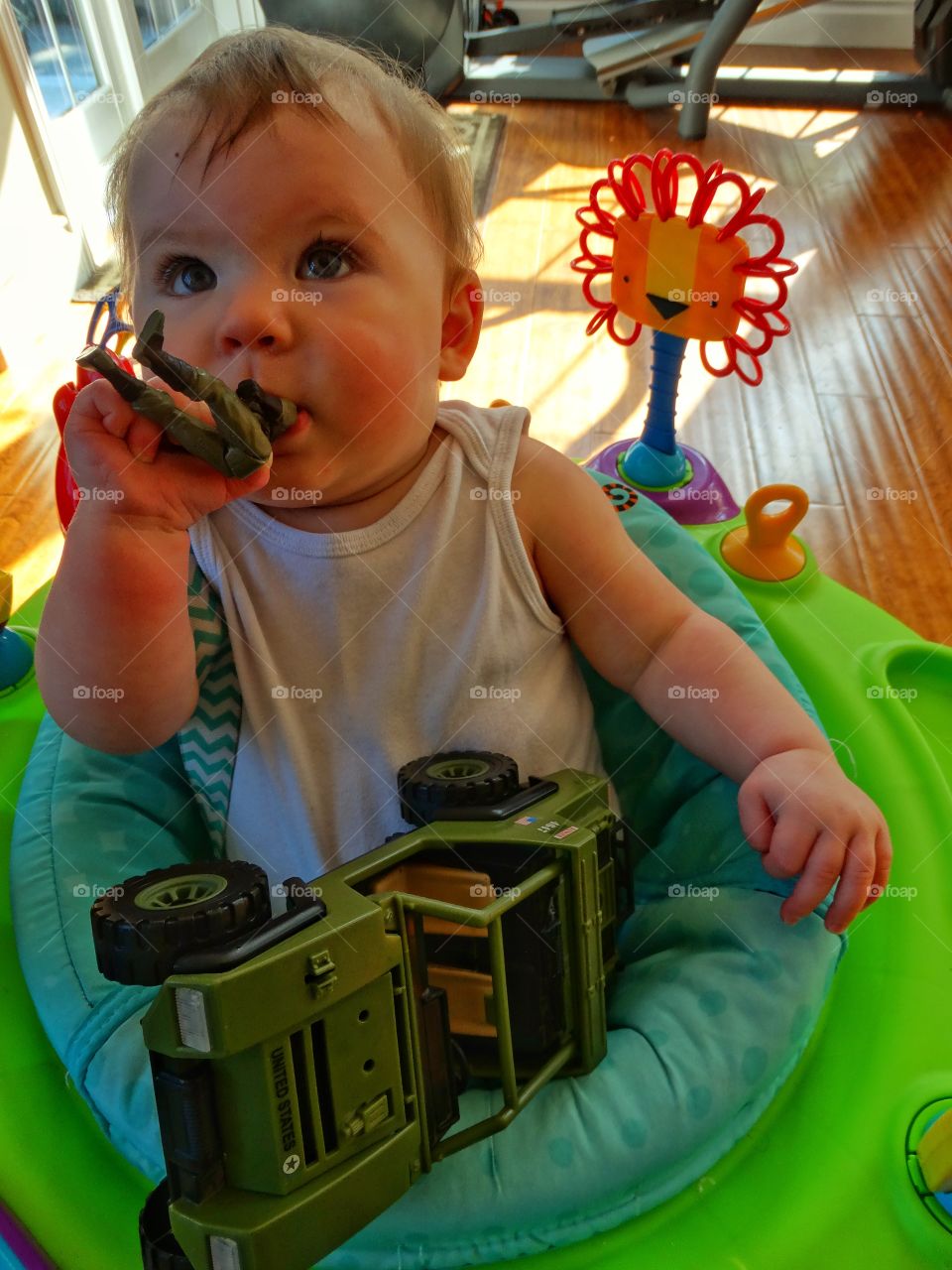 Baby Playing With Toys