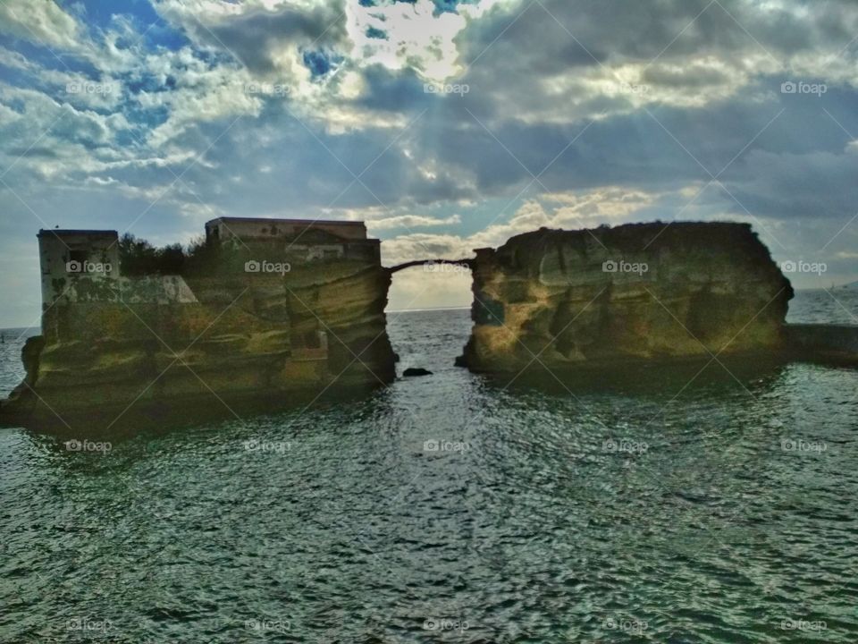 Bridge between two islands