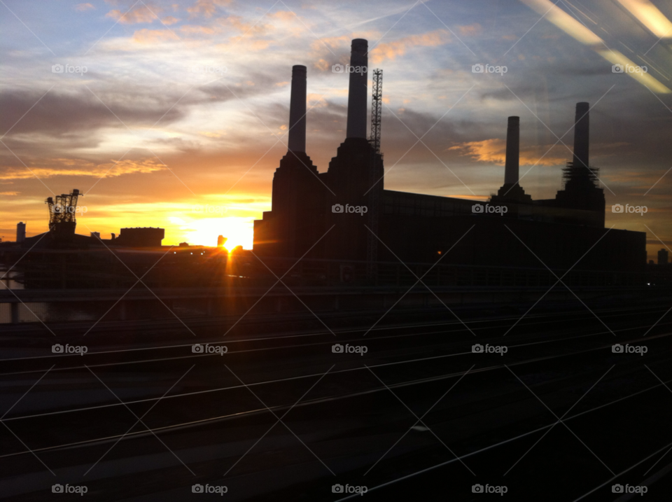 battersea london sky morning london by jhyturley