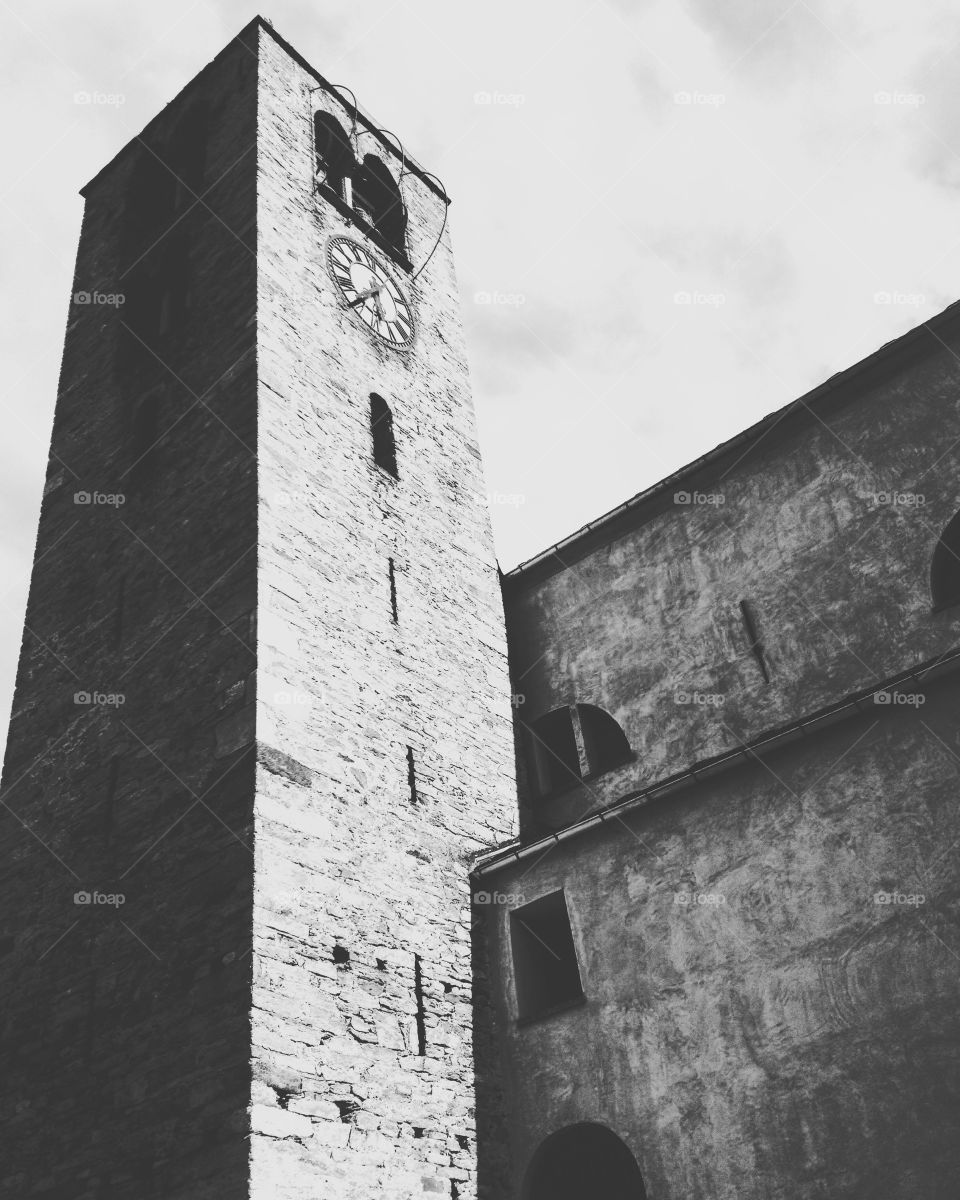Tower Bell of Santa Maria Assunta, Giubiasco. Switzerland 