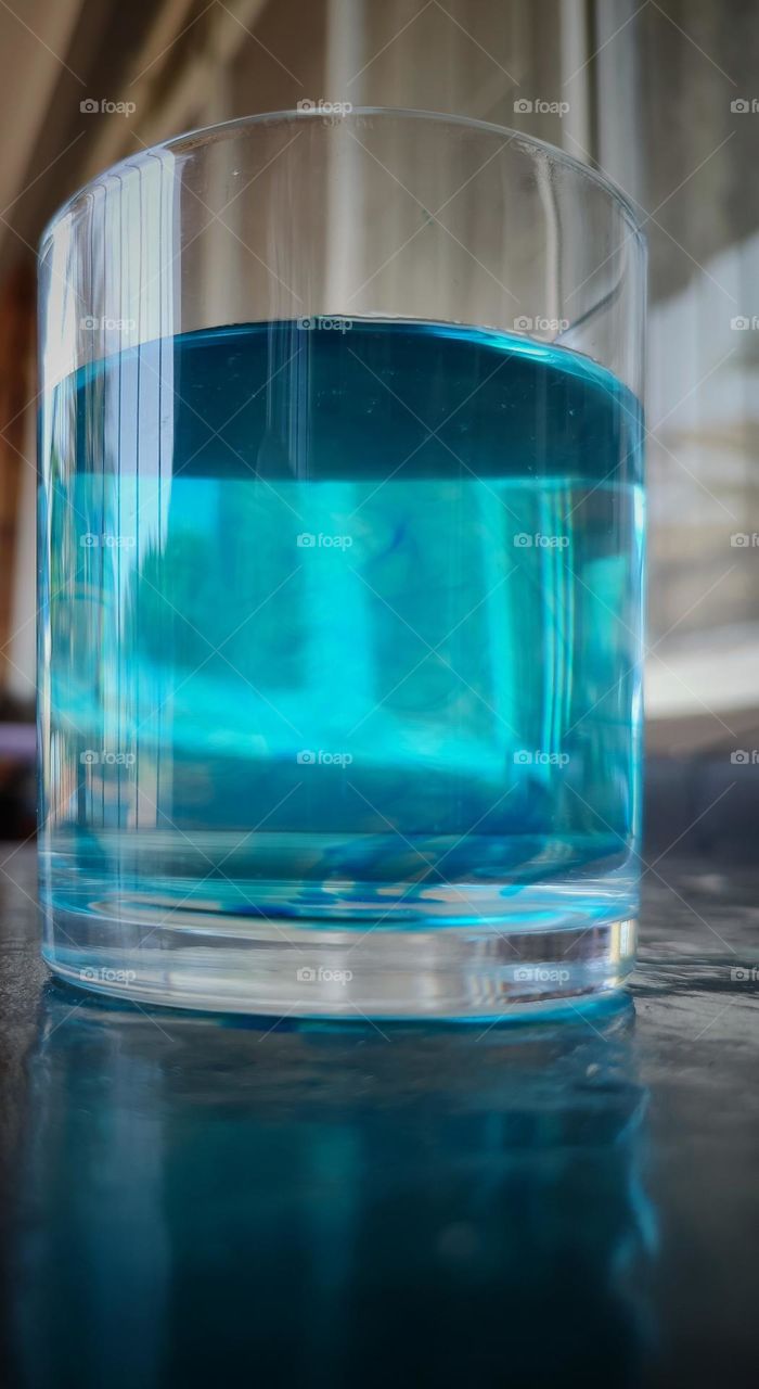 Blue, food colouring