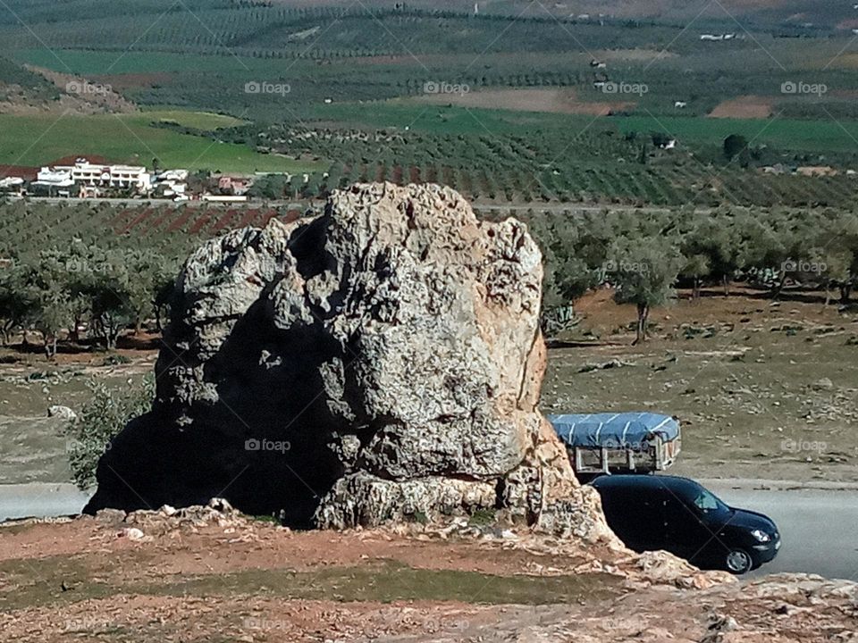 Population between the nature