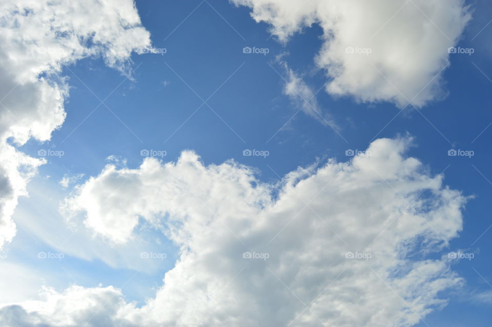 sky, nature, clouds, clouds, sun,