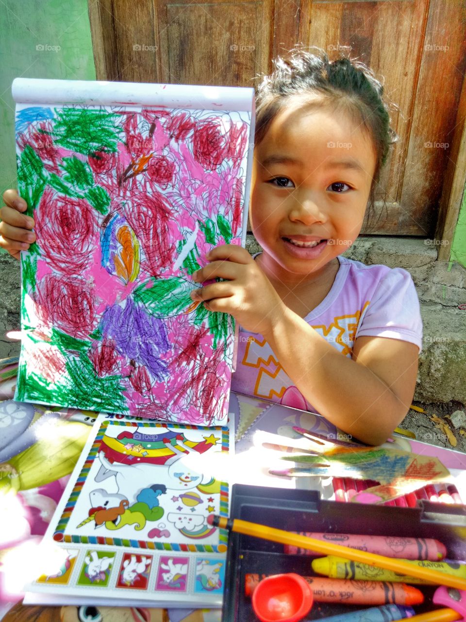 My niece artwork ❤❤❤