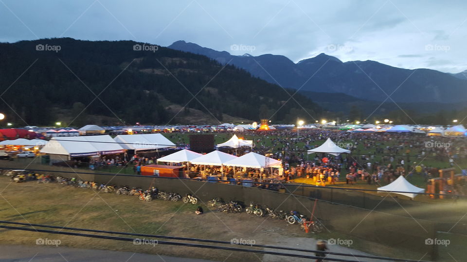 Pemberton Music Festival in Pemberton BC, Canada