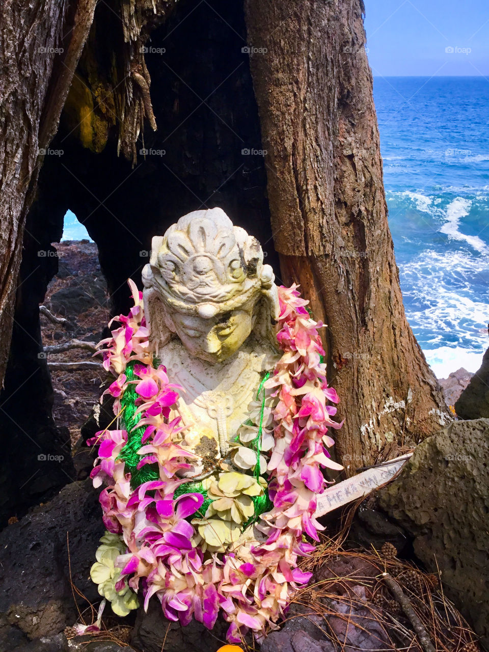 Shrine by the ocean