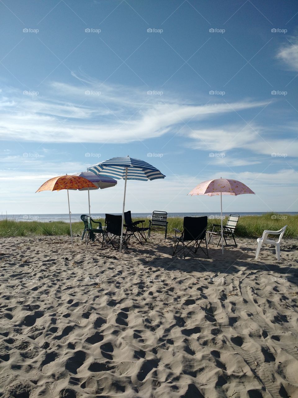 Beach Chairs. August 2015