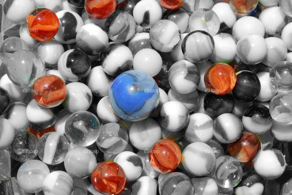 Full frame shot marbles