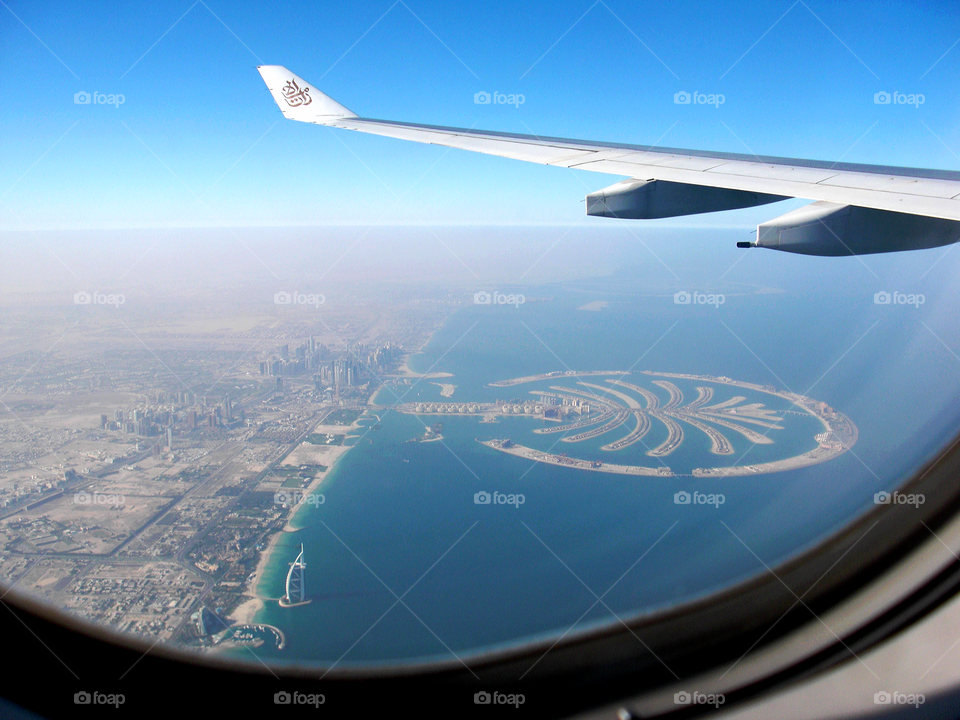 Dubai aerial view