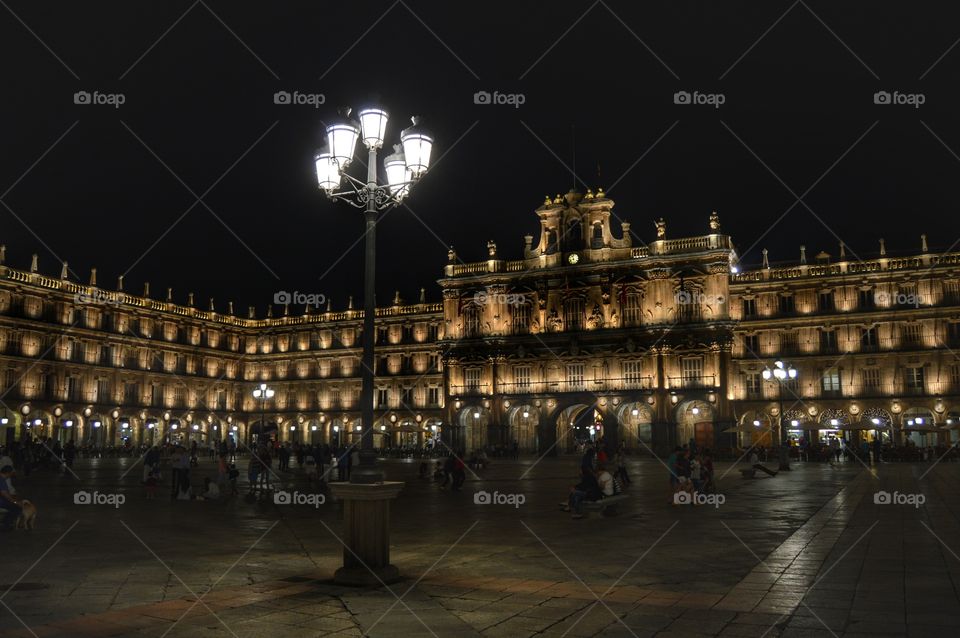 Plaza Mayor, Salamanca, Spain.