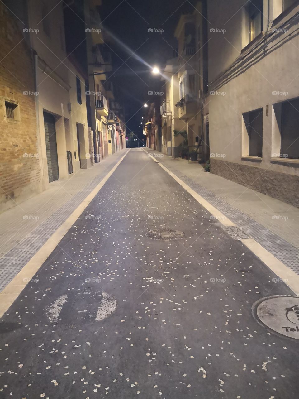 Típica calle en Sant Cugat