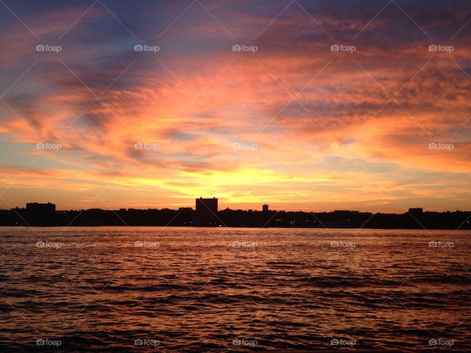 Overlooking the Hudson River