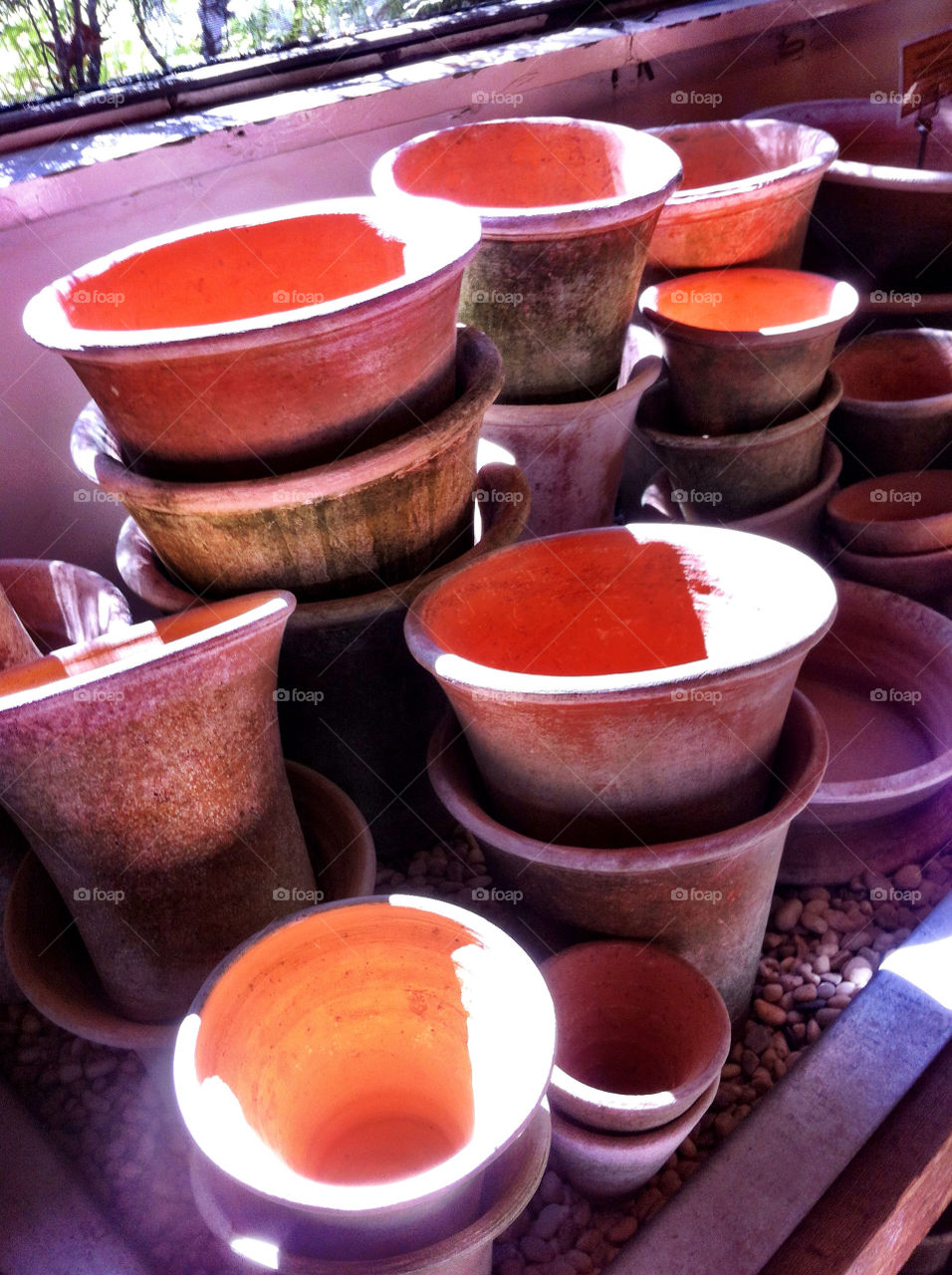 garden pots sunlight terra by percypiglet