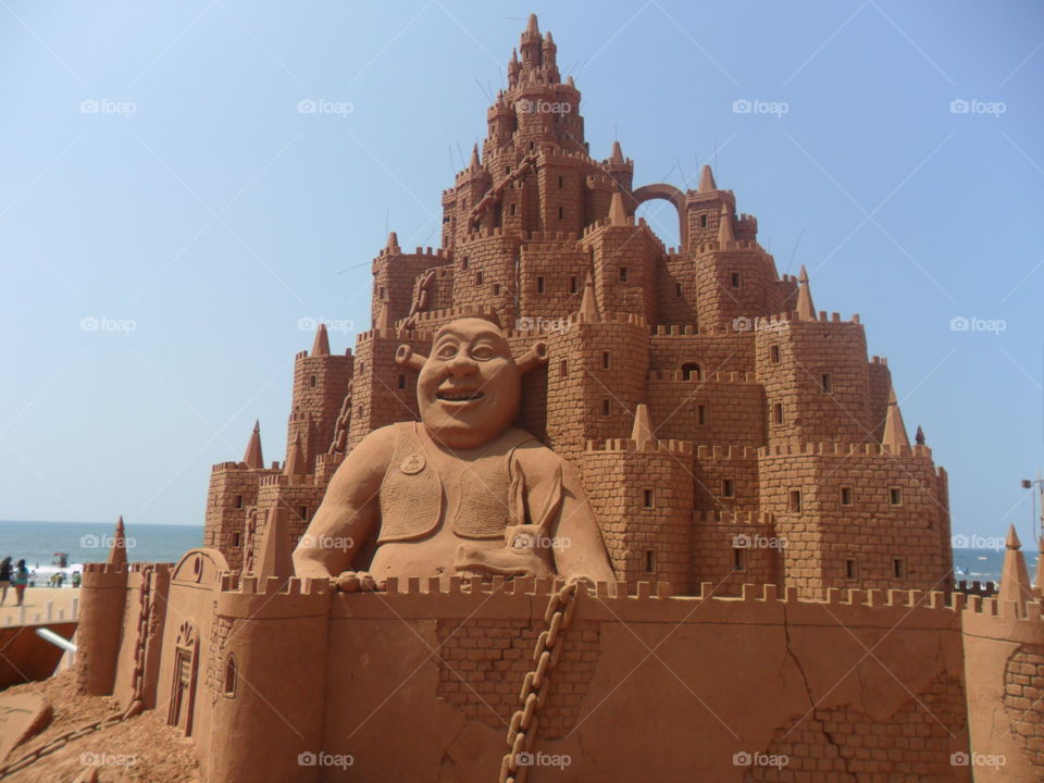 Sand castle