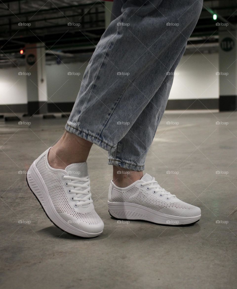 The girl is ready to train!