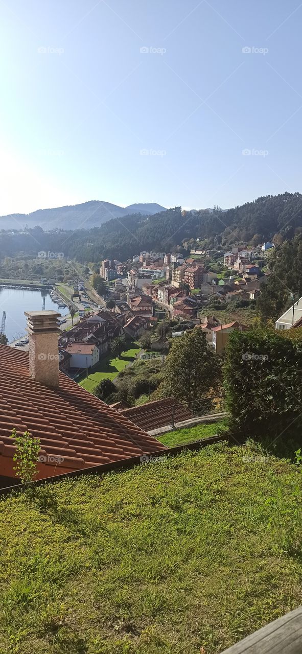 panoramic San Esteban de Pravia