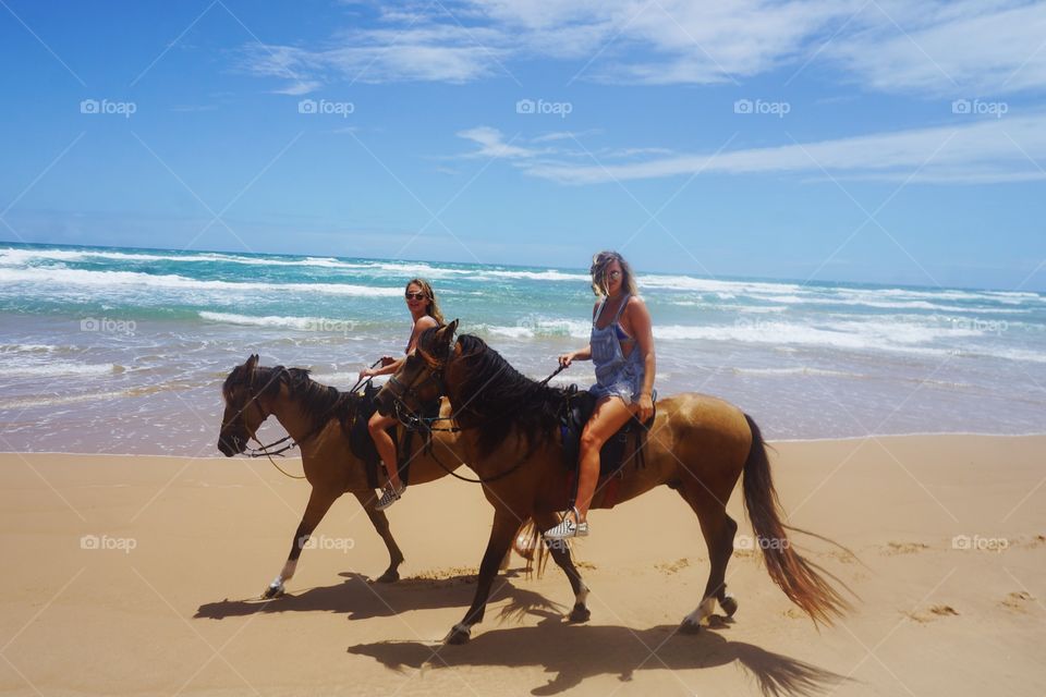 Ocean Horseback ride 