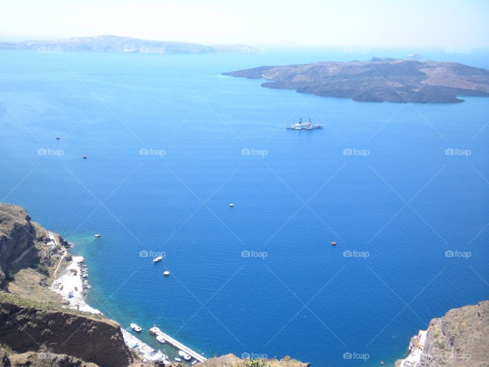 View from Santorini 