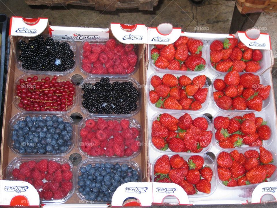 Fruit market Italy
