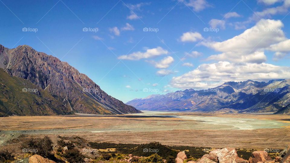 Mountains in New Zealand