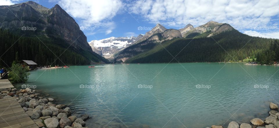 I just want to jump into Lake Louise!