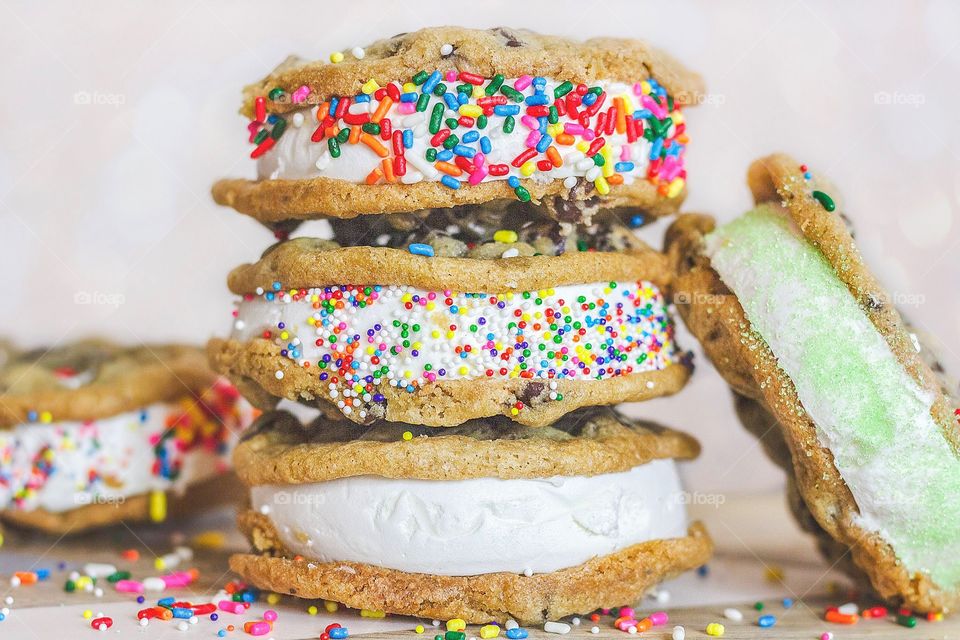 Ice cream sandwiches