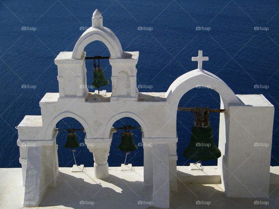 ocean church santorini greek by maza