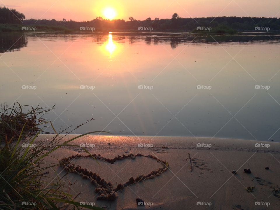 Love in river