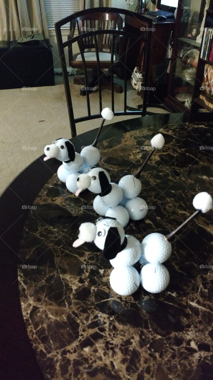 golf ball dog gifts