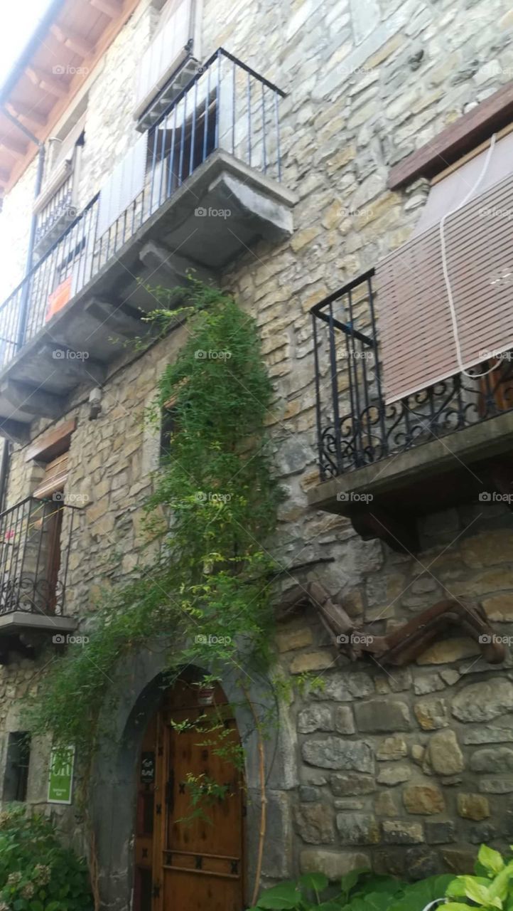 Ansó pueblo Huesca, Jacetaina.