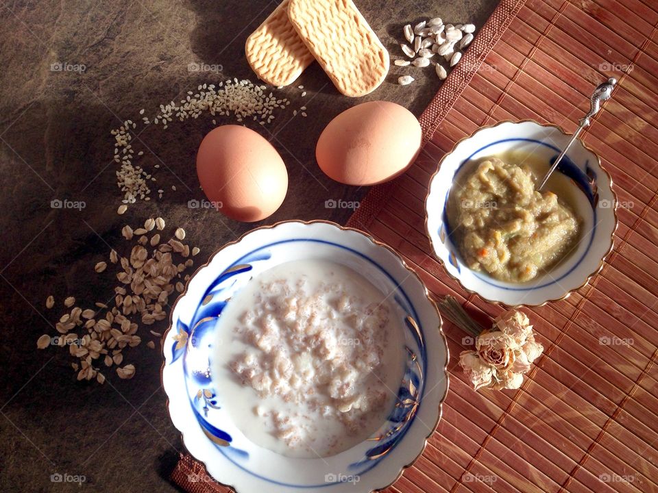 Breakfast from above 