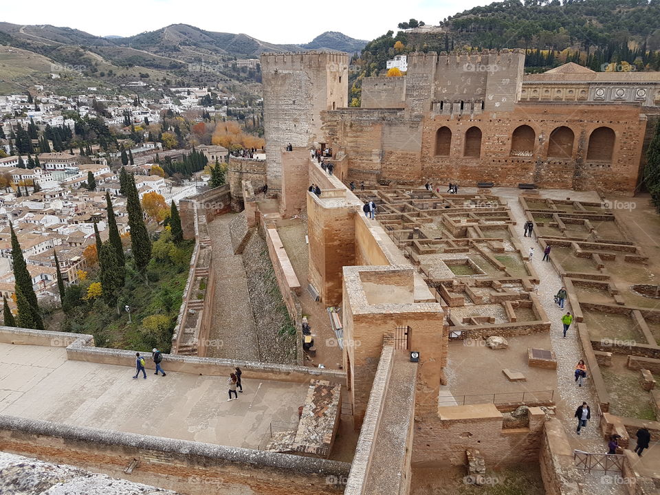 Moorish Castle Granada Spain