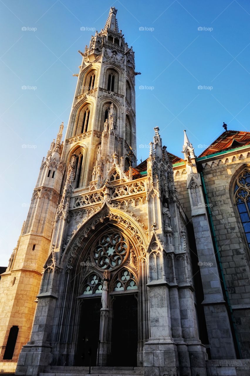 The roof of the Mathia's church of Buda is covered by the famous ceramic tiles Zsolnay, basically multicolored tiles that give more beauty and splendor to this gothic church ♱️