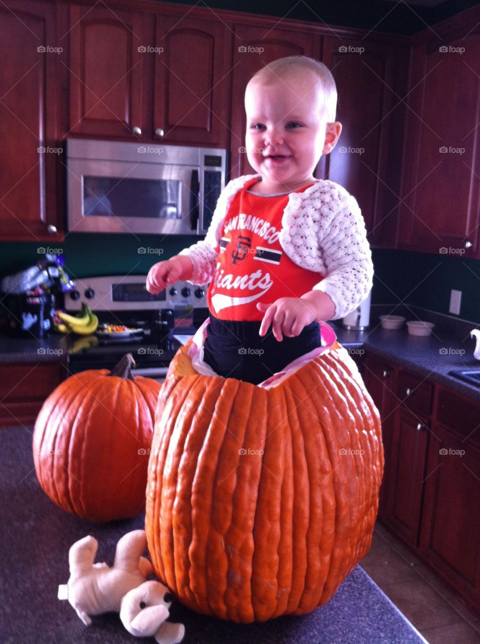 Our little pumpkin 