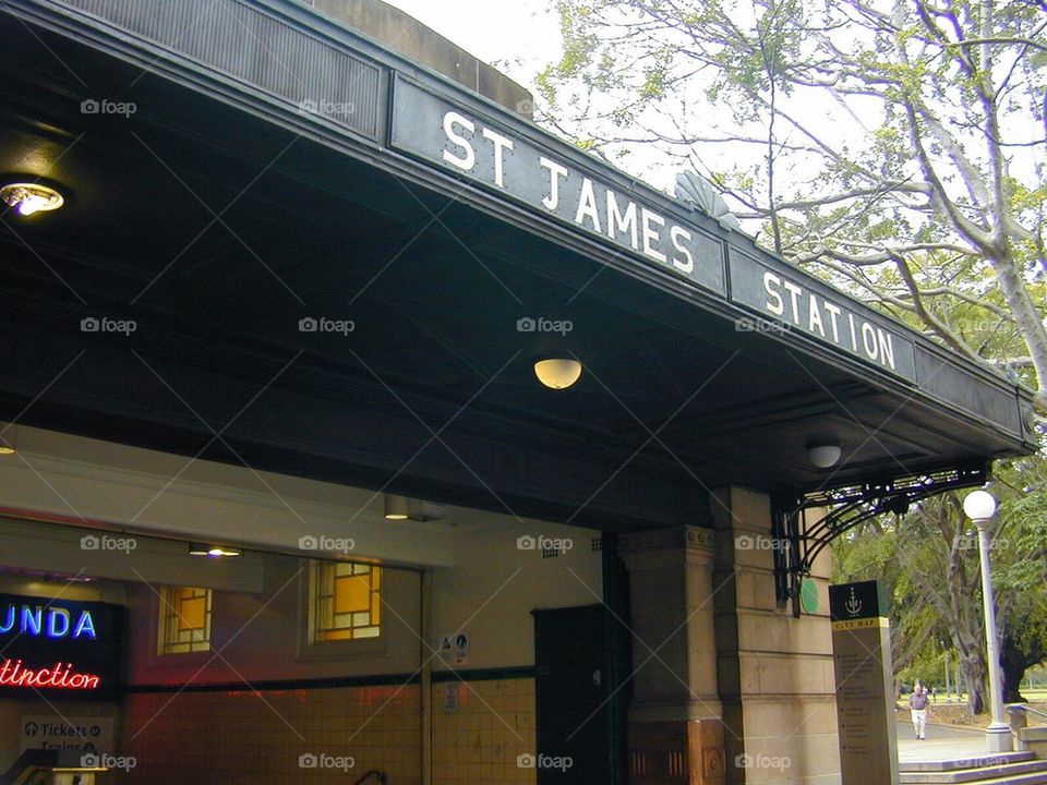 SYDNEY, AUSTRALIA ST. JAMES STATION