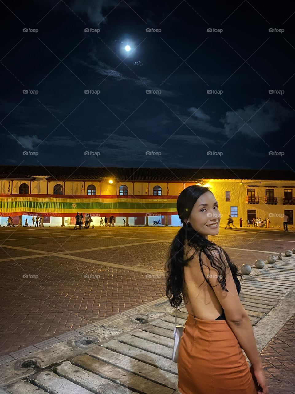 A woman in Cartagena 