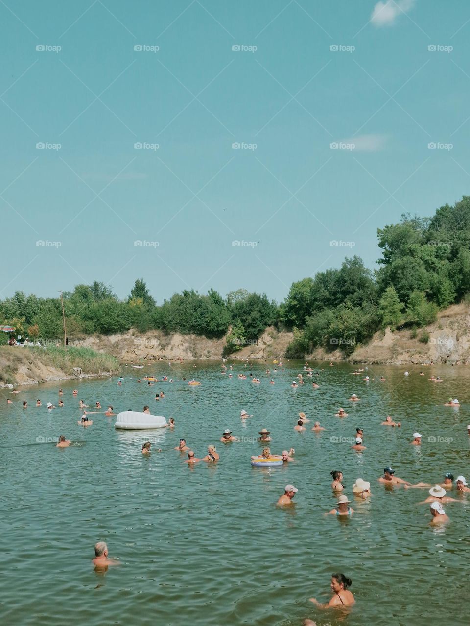 Ocna Sibiului salt lake