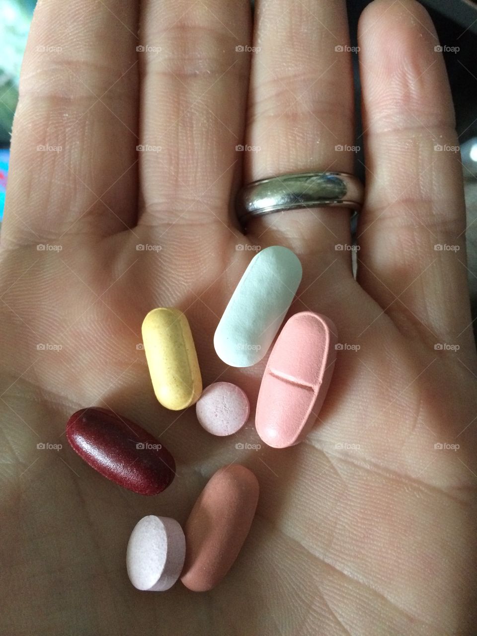 Vitamins . Daily vitamins. 