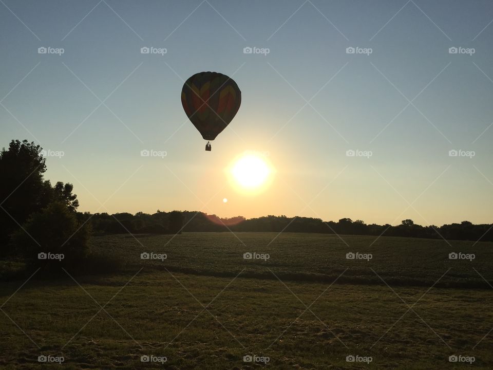 Sunrise Balloon Chase