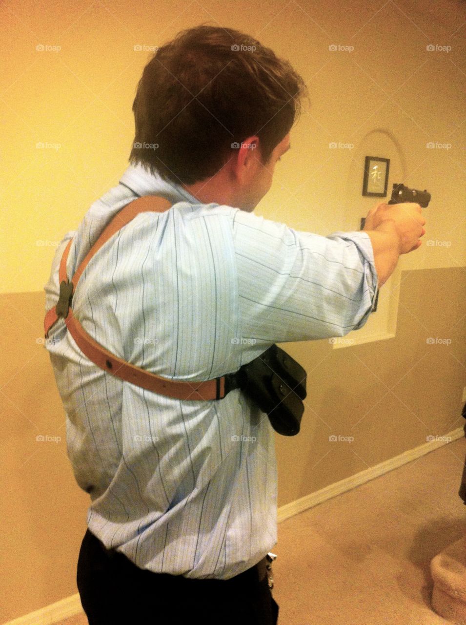 Detective. Giving Detective Quinn a run for his money