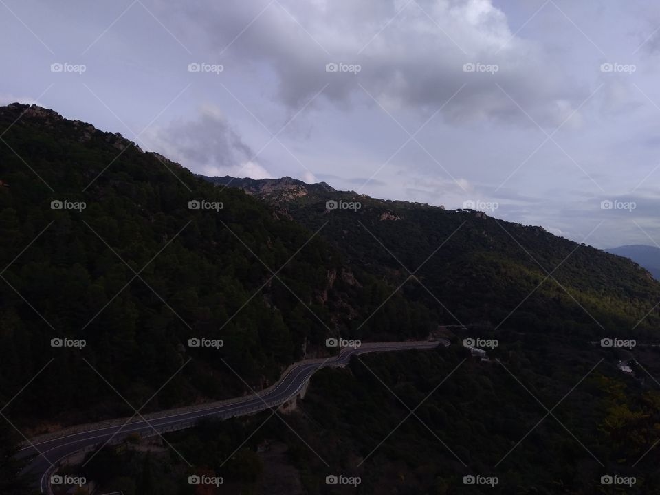 Panorama of Sardinia