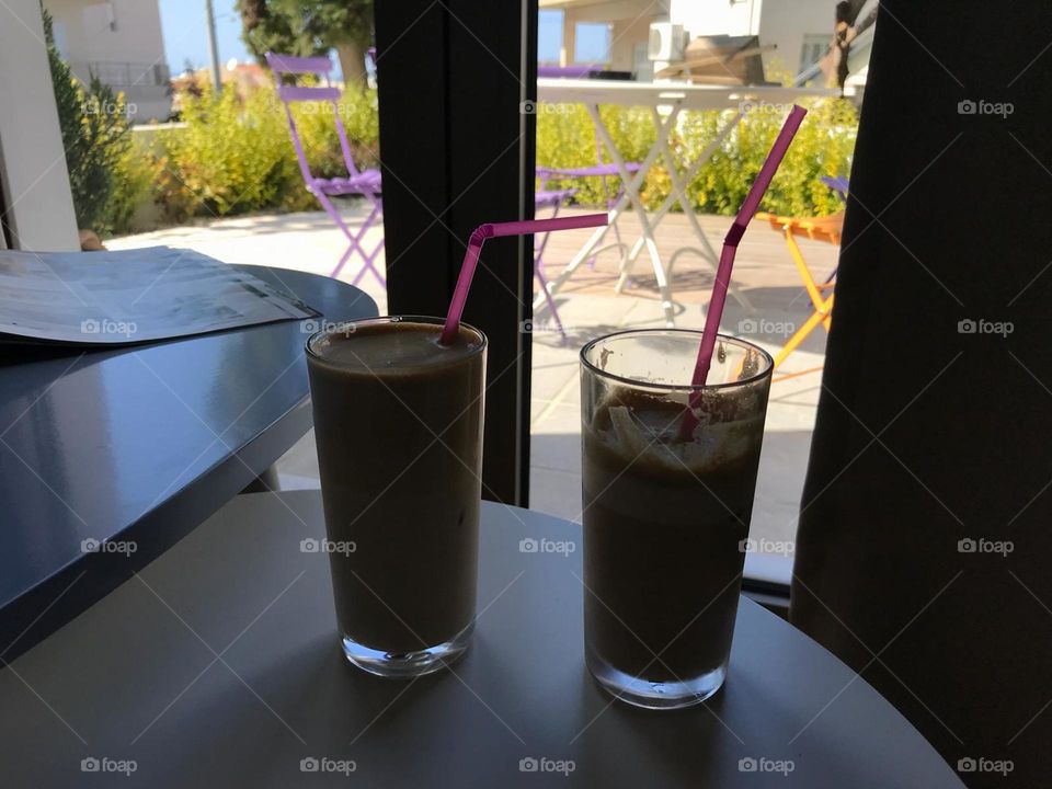 Frappe for two