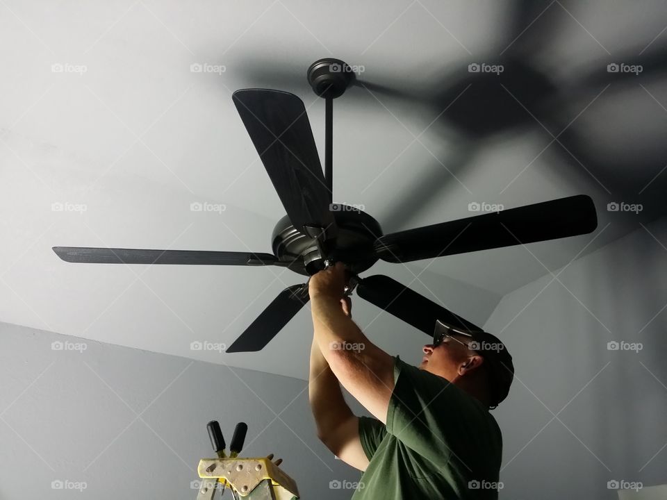 Hanging a Fan