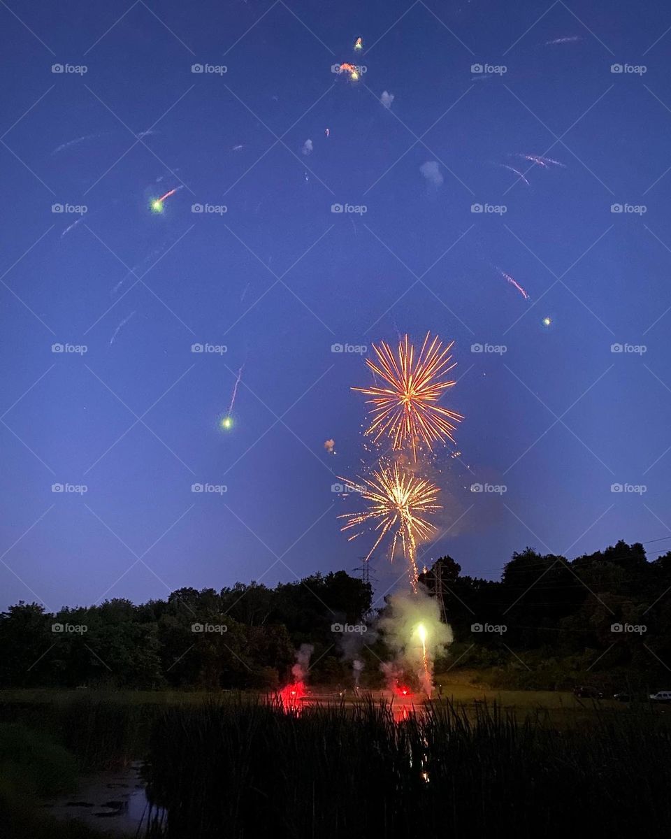 The rockets red glare 